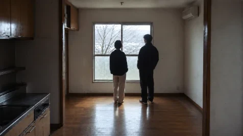 新しい住人が現れる場面